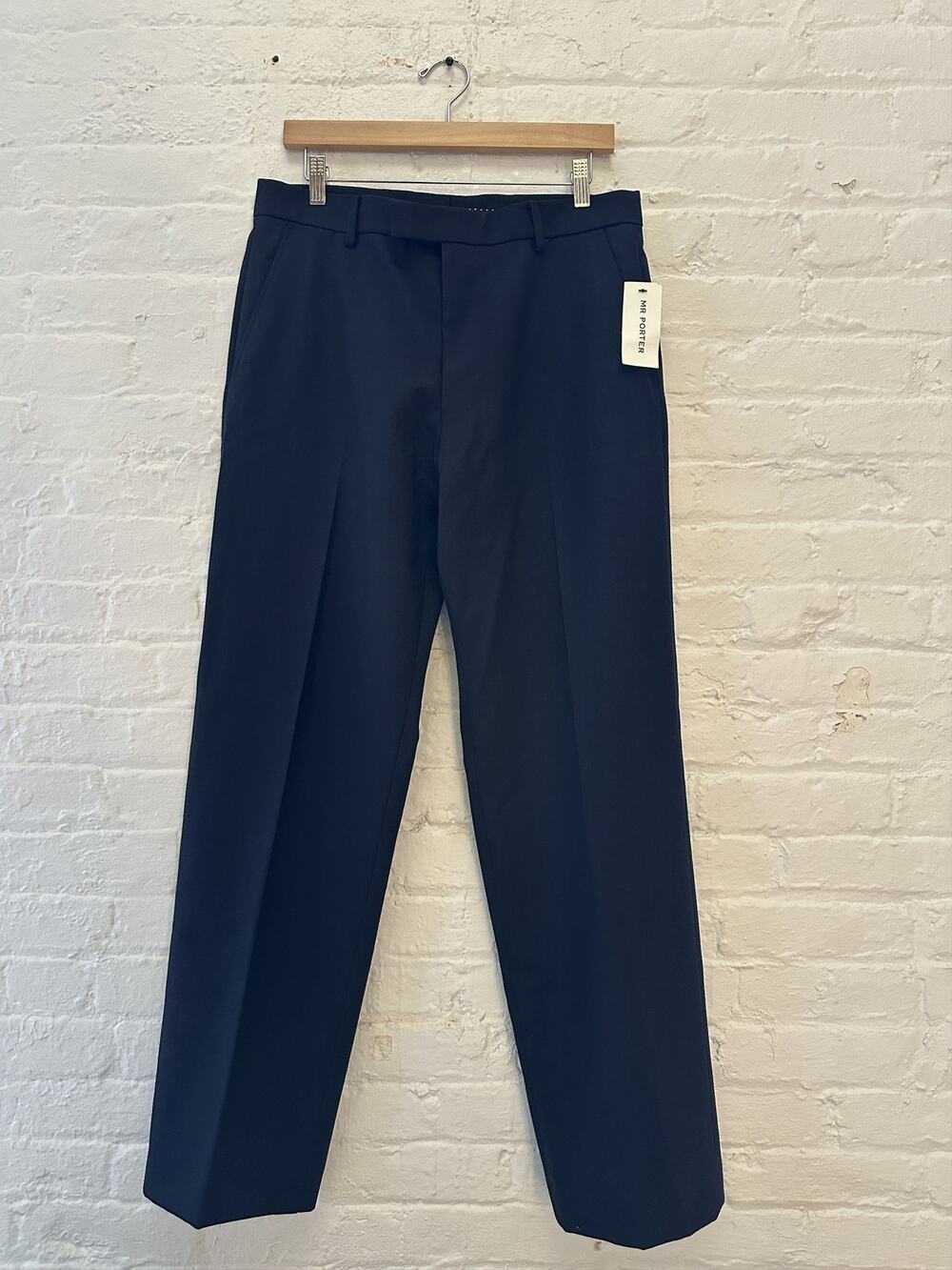 Dries Van Noten Pleated Straight Leg Trousers